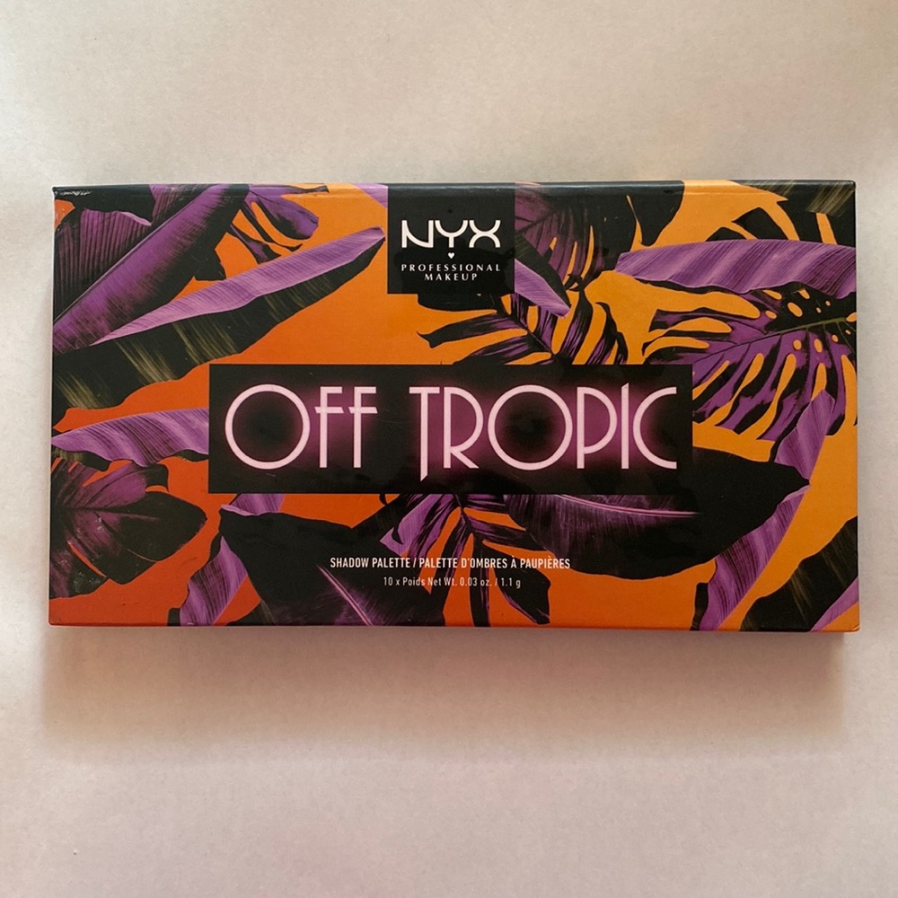 NYX Professional Makeup Off Tropic Shadow Palette